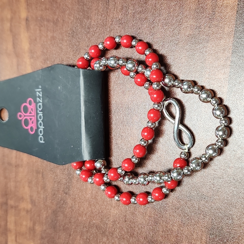 Paparazzi Red Infinity Bracelets